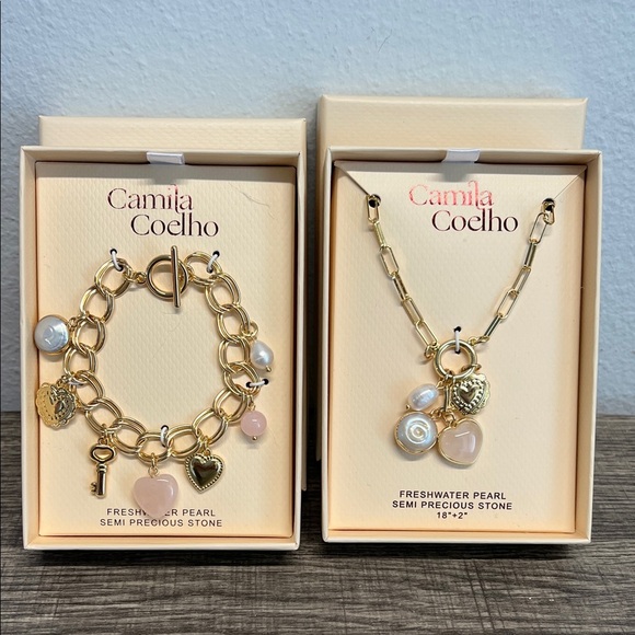Camila Coelho | Necklace & Bracelet Set ✨ - Picture 1 of 13